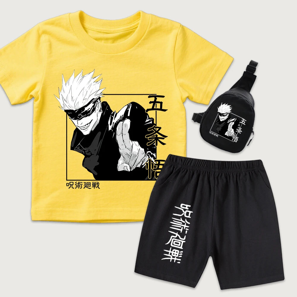 Jujutsu Kaisen Satoru Gojo Shorts Set