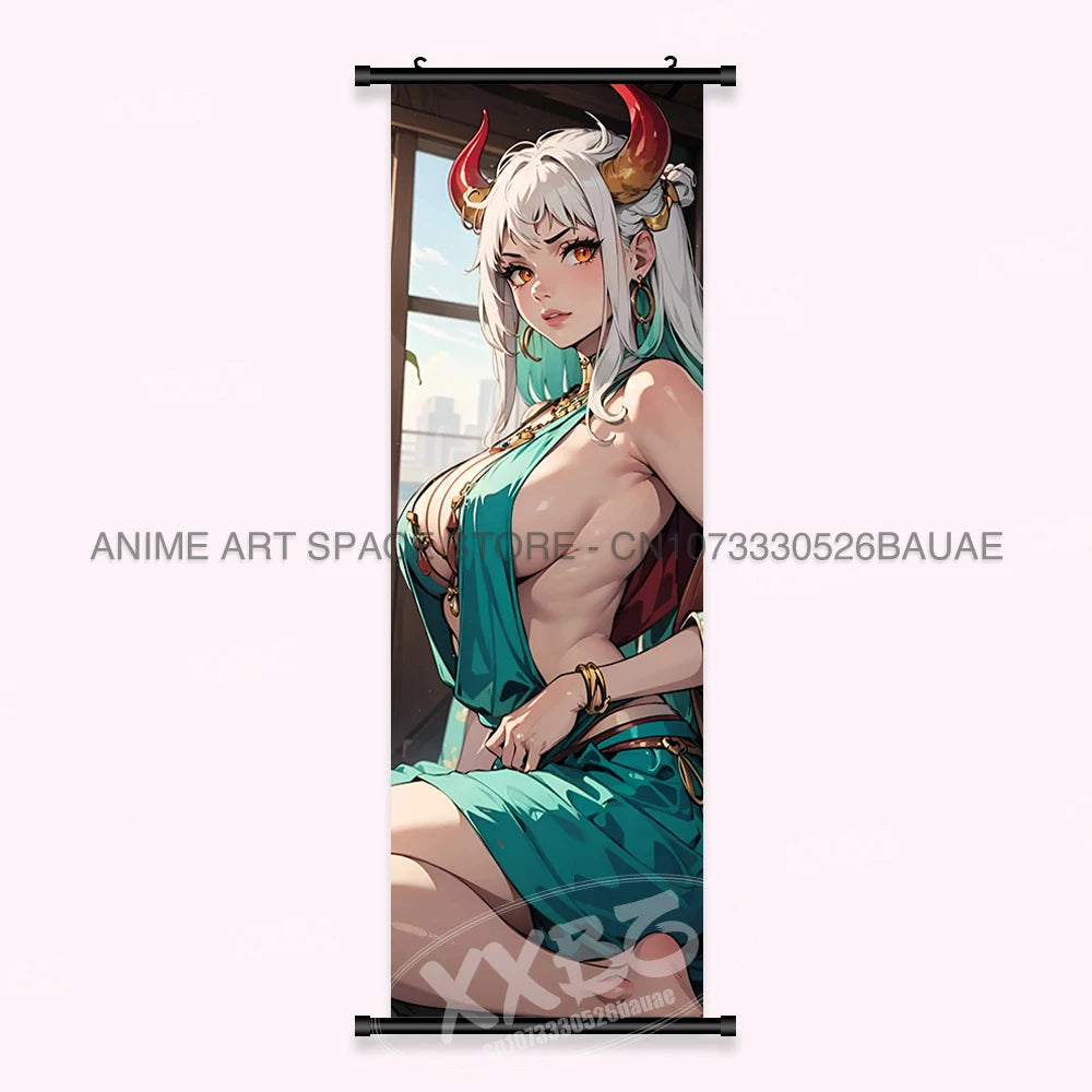 One Piece Yamato Canvas Poster