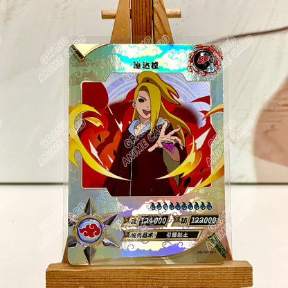 Kayou Genuine Anime Naruto Card SP Full Series No.041-077 Gaara Kimimaro Jiraiya Deidara Tsunade Rare Collection Card Toy Gift