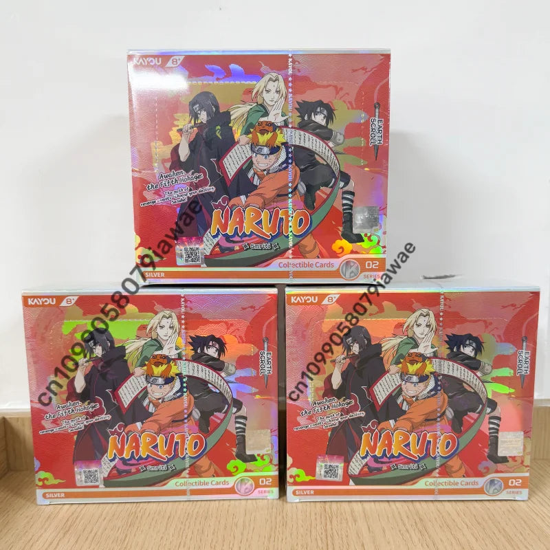 KAYOU Official Naruto English Edition Card Soldier Chapter 9 Uchiha Sasuke Uchiha Itachi Anime Cartoon Game Collectibles Gifts