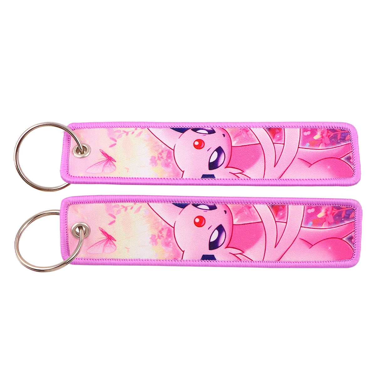 Anime Game Embroidery Keychain
