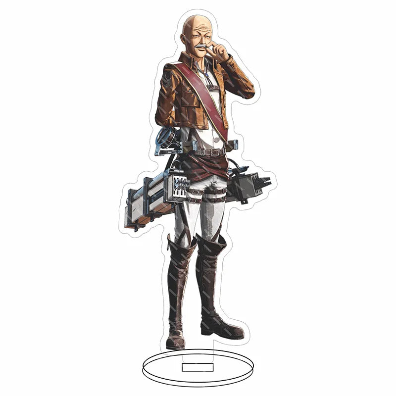 16CM Anime Acrylic Stand‌ Attack on Titan Connie Springer Mikasa Ackerman Eren Jaeger Armin Arlert Cos Figure Ornaments Gifts