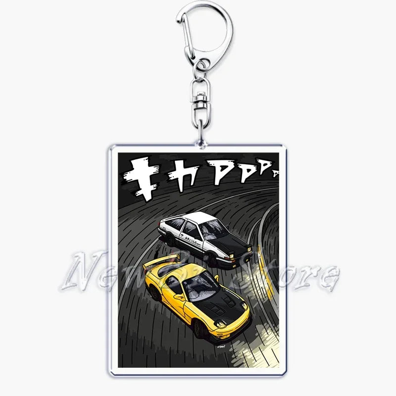Initial D Takumi Keychain