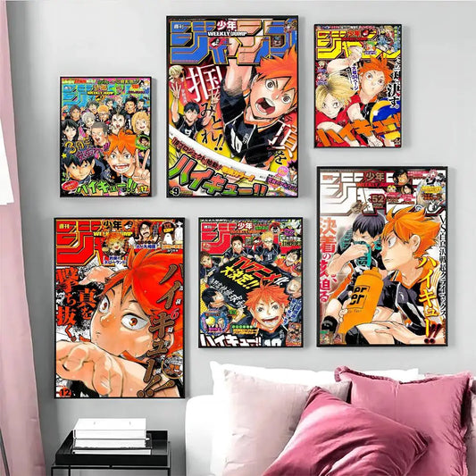 Haikyuu Poster Wall Sticker