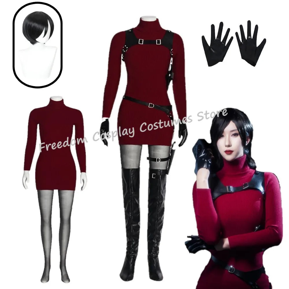 Resident Evil Ada Wong Wig