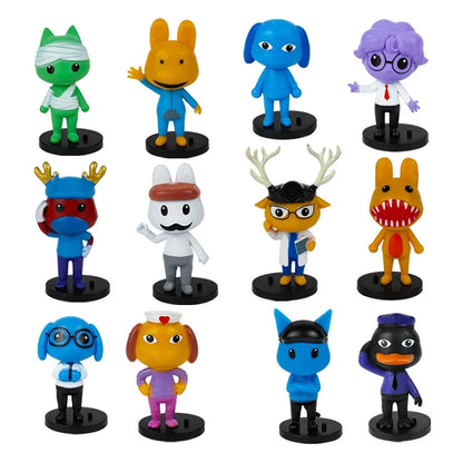 Cool Animal Hospital Action Figure Horror Game Model Toys Set