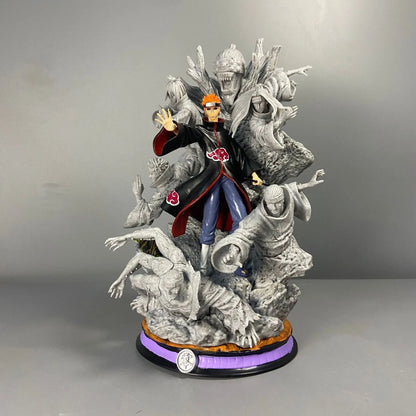 Naruto Shippuden Namikaze Minato With Kurama And Reaper Death Seal Effect Gk Statue Collectible Model Toy