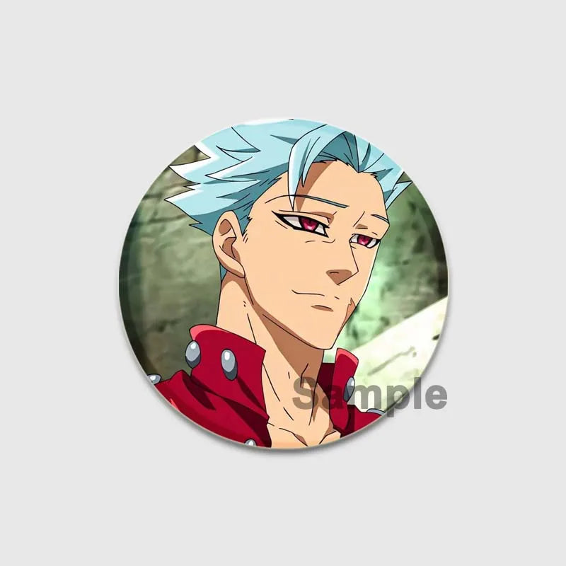 The Seven Deadly Sins Badge Brooch