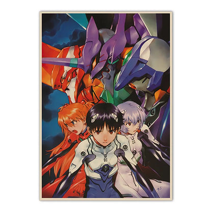 Neon Genesis Evangelion Shinji Canvas Print