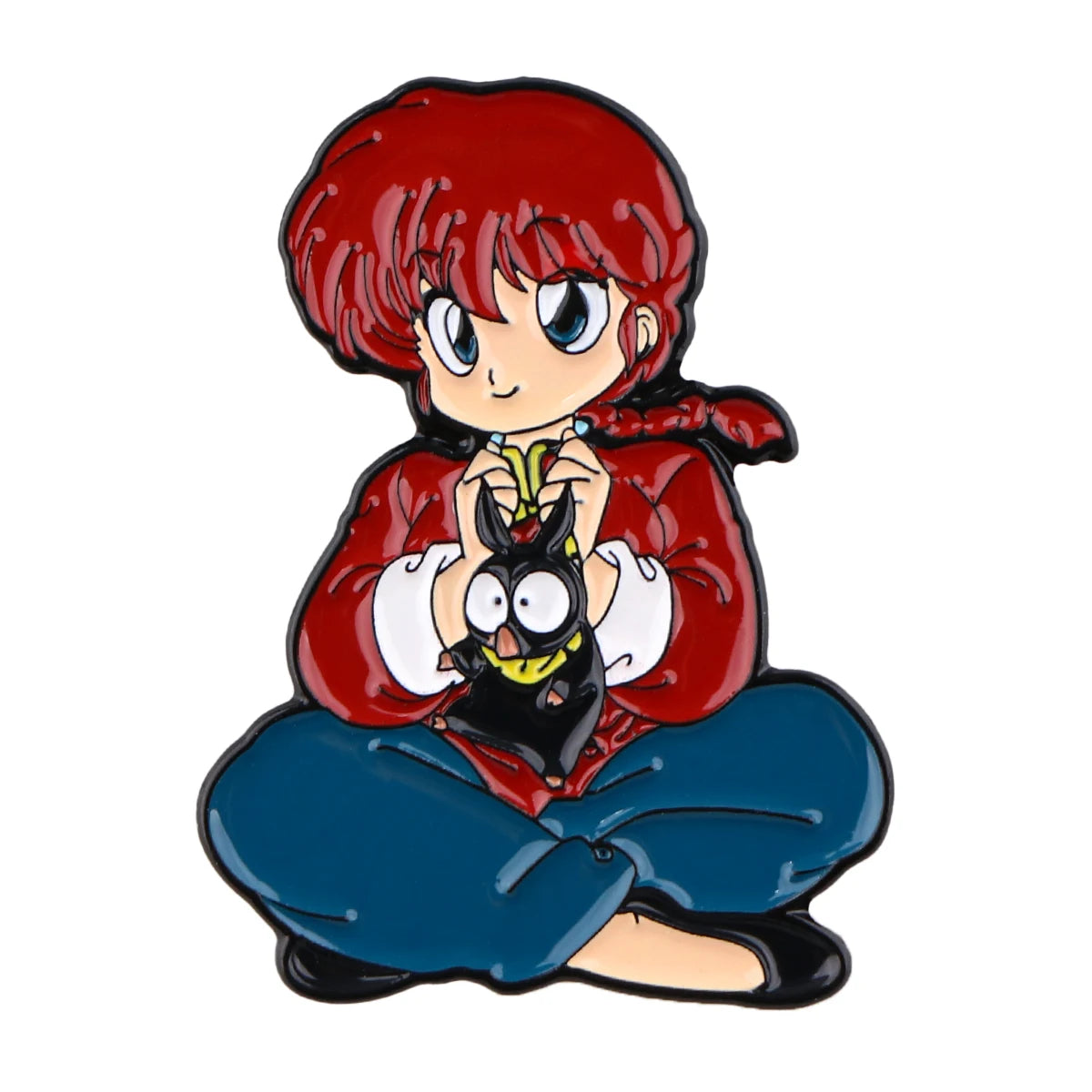 Classic Japanese Anime Boy Enamel Pin Women's Brooch