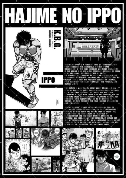 Hajime No Ippo Boxing Canvas
