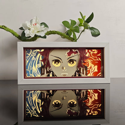 Anime Series Paper-Cut LED Lamp