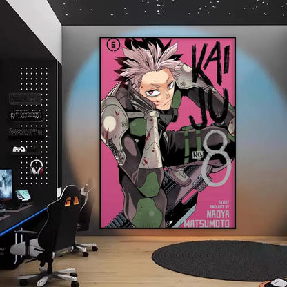 Kaiju No. 8 Kafka Canvas Poster