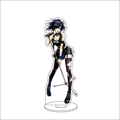 Anime Overlord Acrylic Stand Ornaments Ainz Ooal Gown Shalltear Bloodfallen albedo Cocytus Figure Stand Halloween Gifts