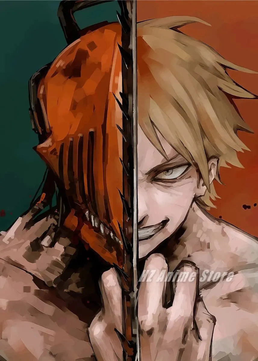 Chainsaw Man Denji Canvas Print