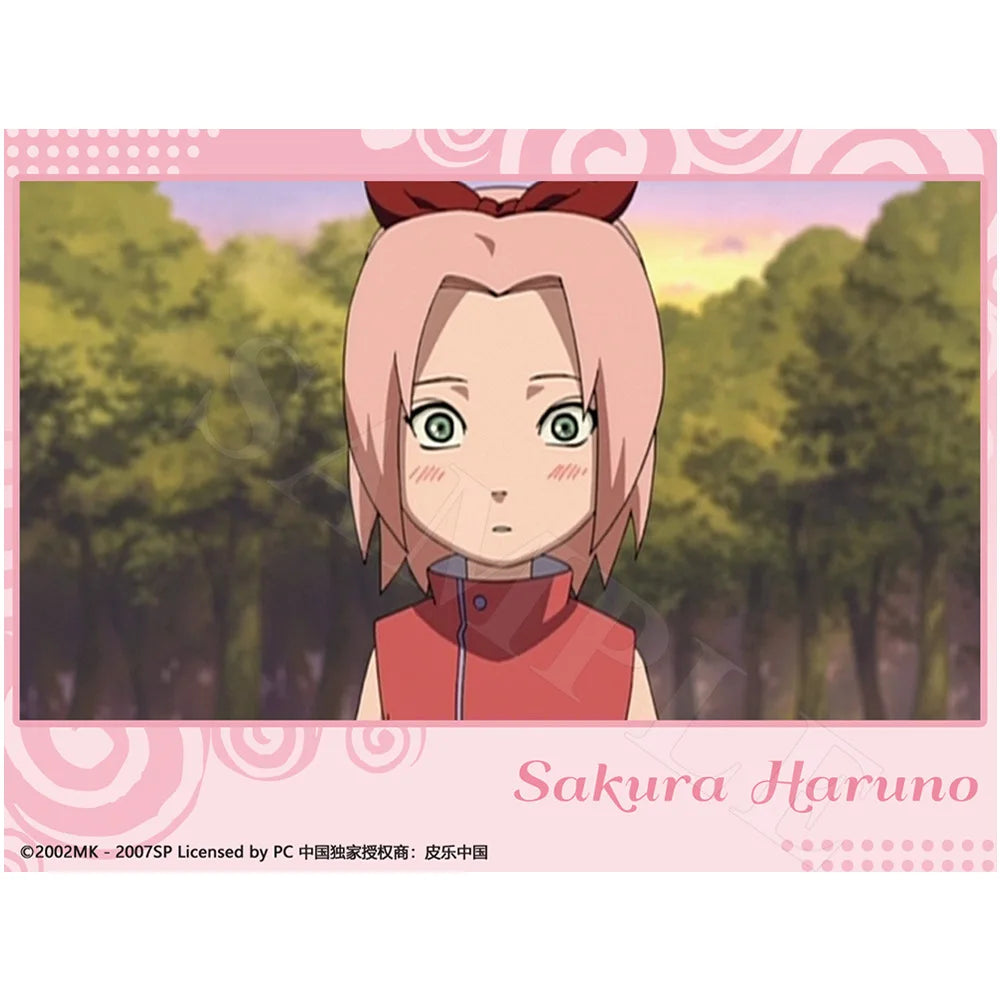 Brdwn Naruto Uchiha Sasuke Hyuga Hinata Haruno Sakura China Official Authorization Cosplay Childhood Series Photographic Paper