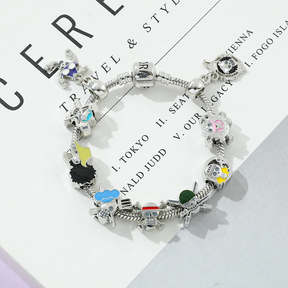One Piece Luffy Charm Bracelet
