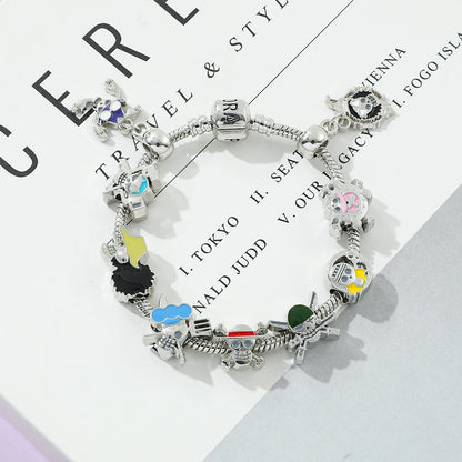 One Piece Luffy Charm Bracelet
