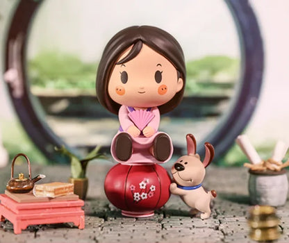 POP MART Disney Princess Exclusive Ride Series Blind Box Toys Mystery Box Mistery Caixa Action Figure Surpresa Cute Model Gift