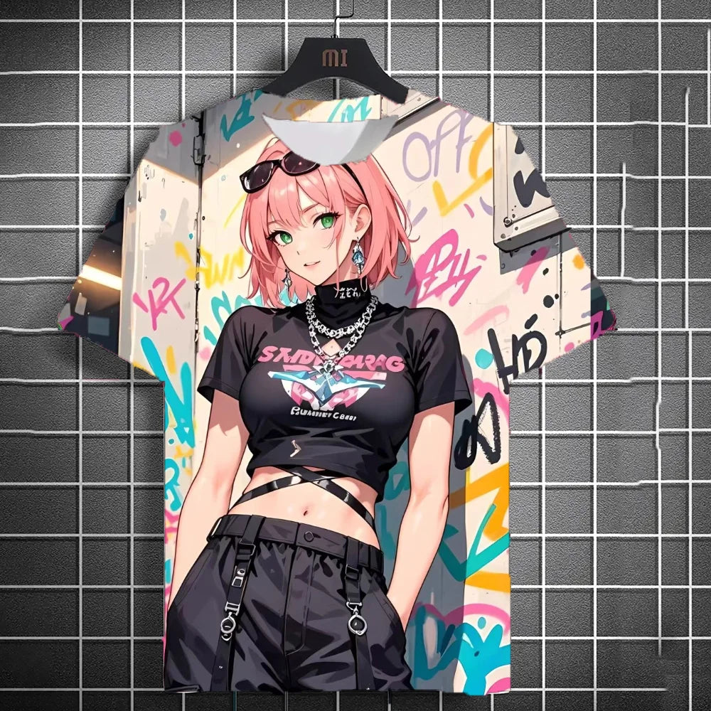Anime Character 3D T-Shirt