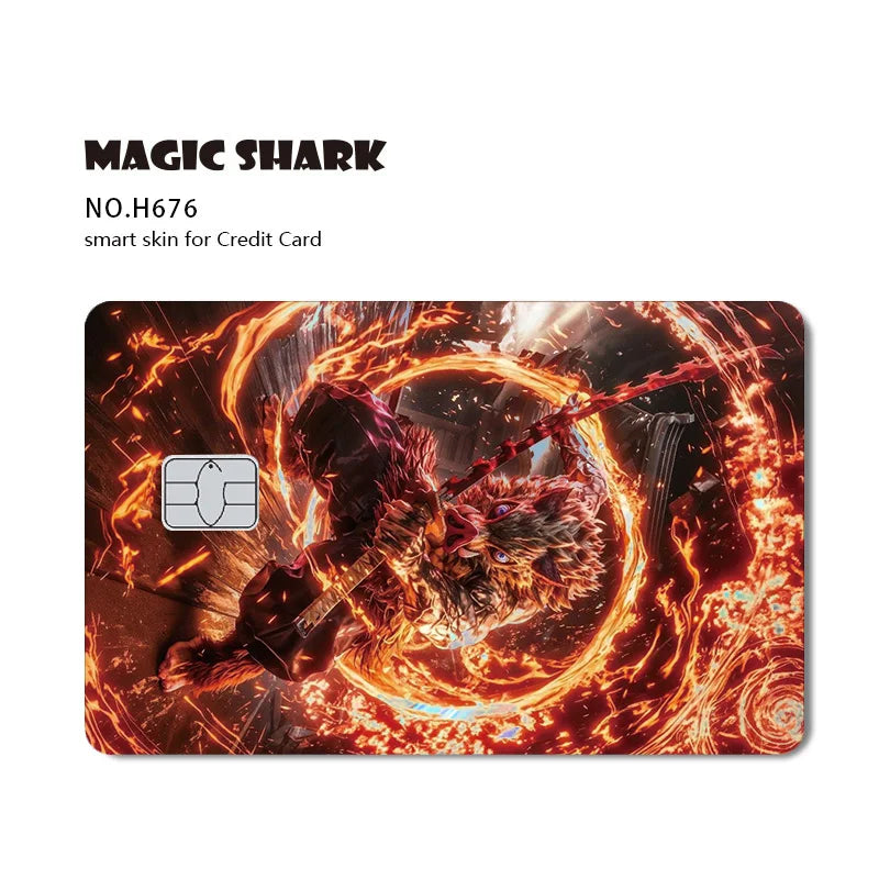 Demon Slayer Shinny Holographic Card Skin