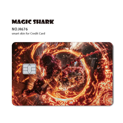 Demon Slayer Shinny Holographic Card Skin