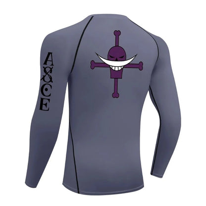 One Piece Luffy Rash Guard