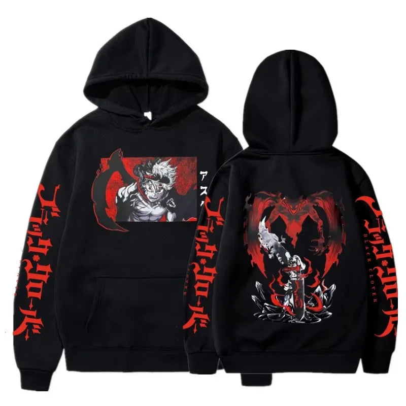 Black Clover Asta Oversized Hoodie
