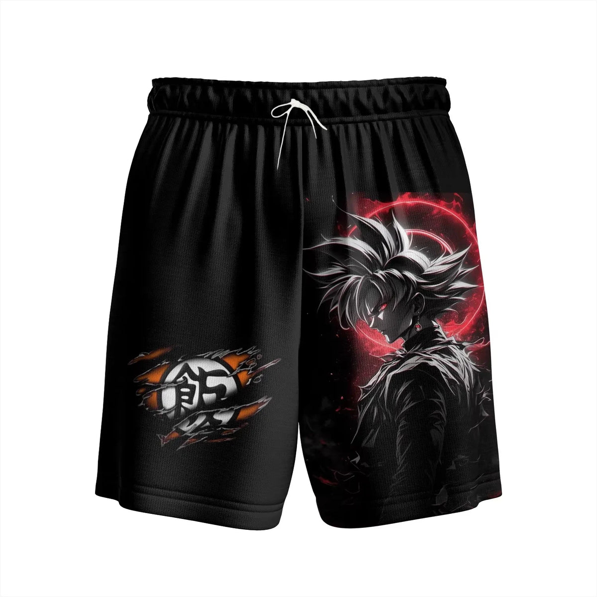 Dragon Ball Gohan Beast Kanji Logo Print Quick Dry Shorts 2026 Summer Plus Size Casual Shorts for Anime Fans Adults & Kids Y2k