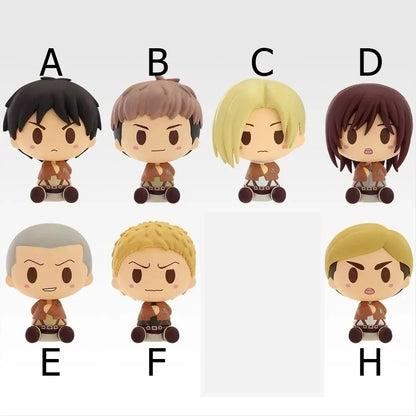 Anime Erwin Smith Shingeki No Kyojin Attack on Titan Annie Leonhart Jean Kirstein Cosplay Figurine Model Garage Kits Fans Gift