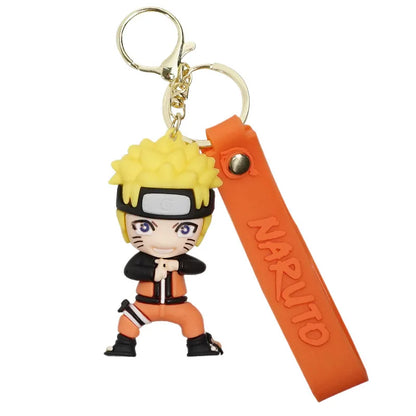 Naruto cartoon Keychain Hatake Kakashi Character Keychain cartoon Pendant Bag Car Key Decorations Gifts for Fans.