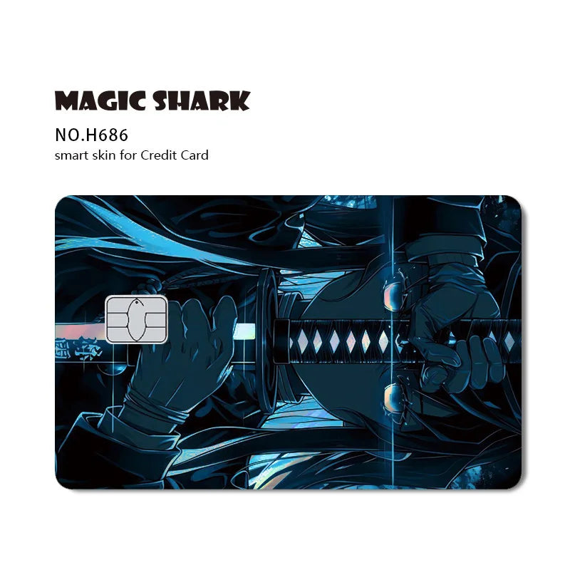 Demon Slayer Shinny Holographic Card Skin