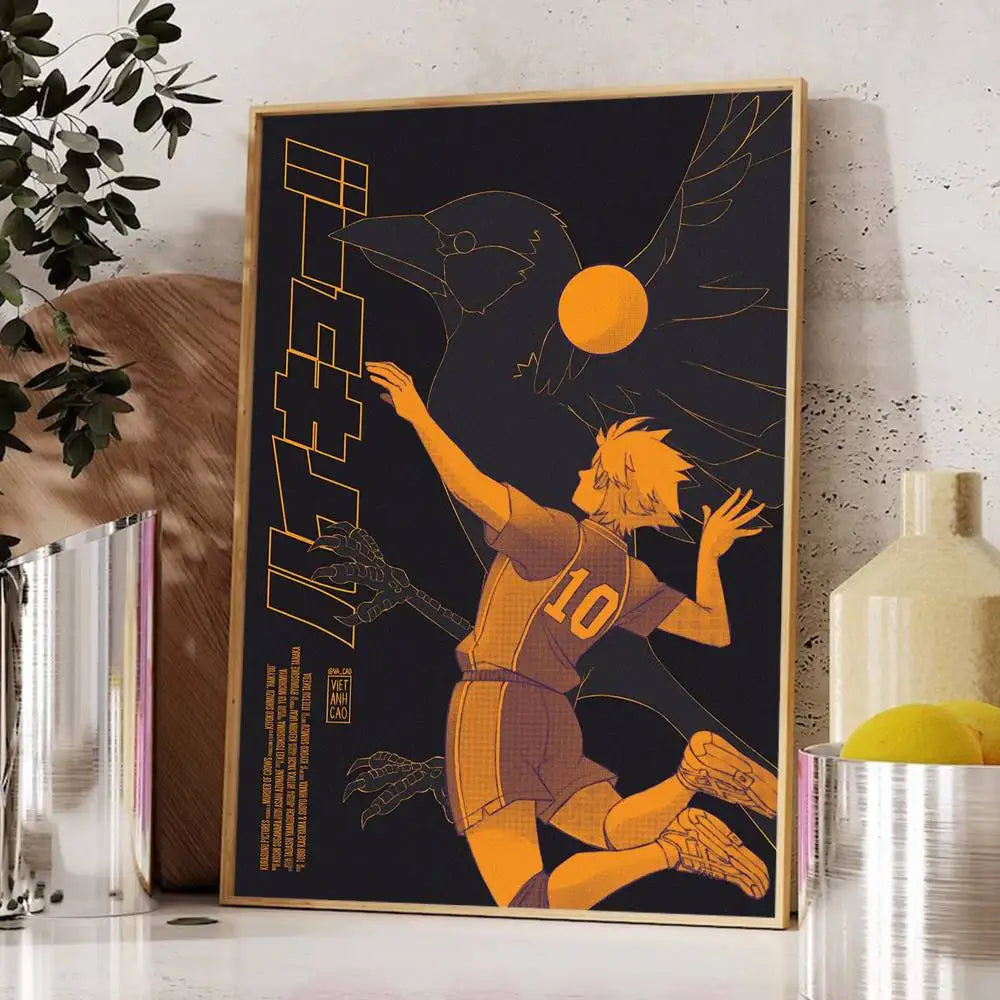 Haikyuu Poster Wall Sticker