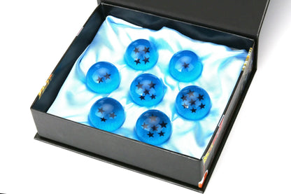 Dragon Ball 7pcs/set 1:1 Crystal ball 3.5cm Action Figure Toys Summon Shenron Wishing Balls Collection Model Gift