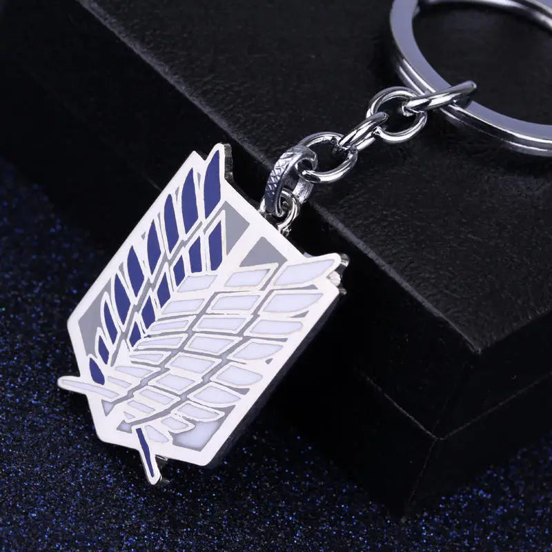 Anime Attack ON Titan Pendant Decoration Keychain for Women Men Cosplay Jewelry Accessories Gift