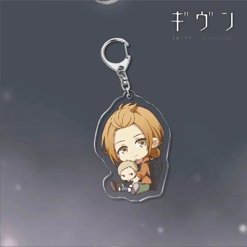 Manga Anime Keychain Cartoon Print Yaoi BL Given Acrylic Characters Key Chain Harajuku Keyring Car Pendant Key Ring Gifts 2025
