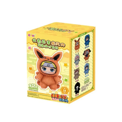 In Stock TOP TOY Naruto EAKI Cute Beast Party Sasuke Vinyl Cute Plush Blind Box Figure Pendant Gift