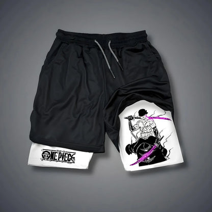 One Piece Roronoa Zoro Shorts