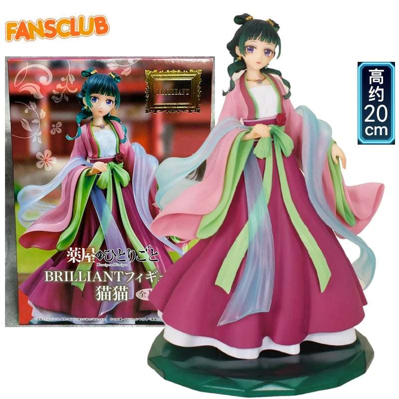 ln Stock System Service The Apothecary Diaries BRILLIANT Maomao PVC 20CM Anime Action Figures Model Collection Toy