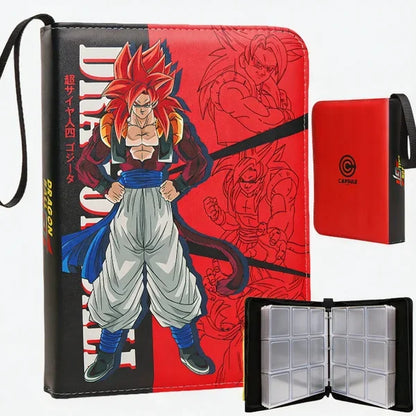 400pcs/900pcs Anime Dragon Ball Vegeta Folder Binder card Holder Game Cards Album Book Collection Cards Storage bag Kids Gifts