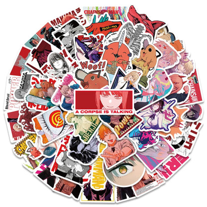 Chainsaw Man Sticker Decals