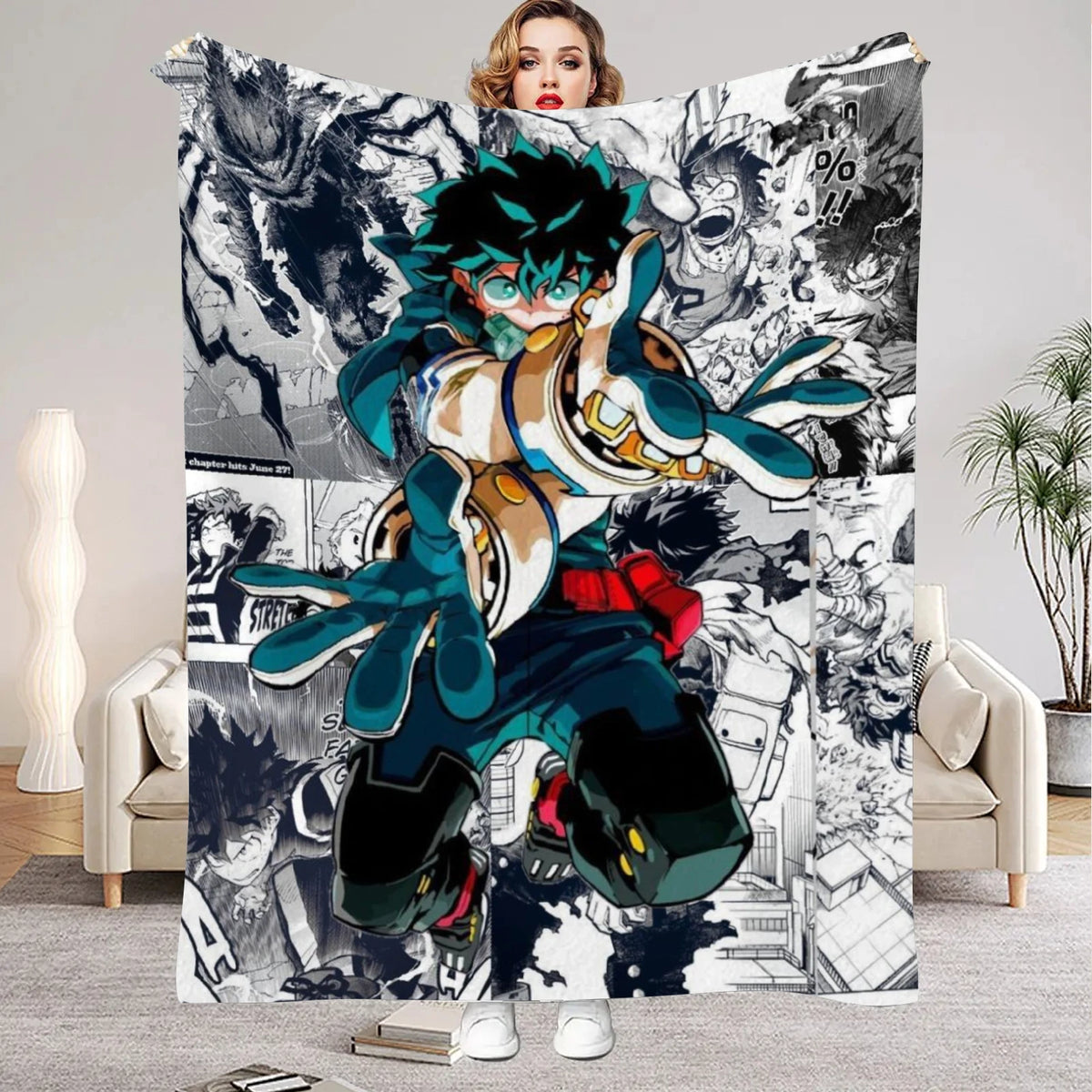 My Hero Academia Flannel Blanket