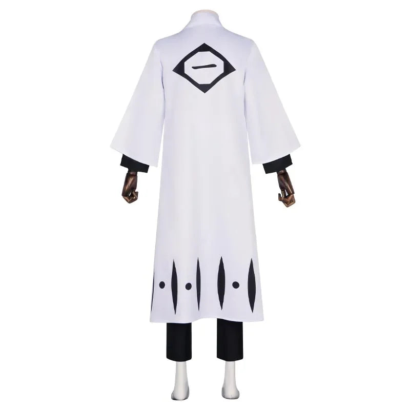 Anime Aizen Sousuke Cosplay Costume Bleach Cosplay Kuchiki Byakuya Captain Hitsugaya Toushir Captain Robe Kimono Outfit for Men