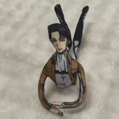 Anime Attack On Titan Levi Cosplay Body Wire Skeleton Action  Abstract Model Fashion Dolls Kids Birthday Gifts