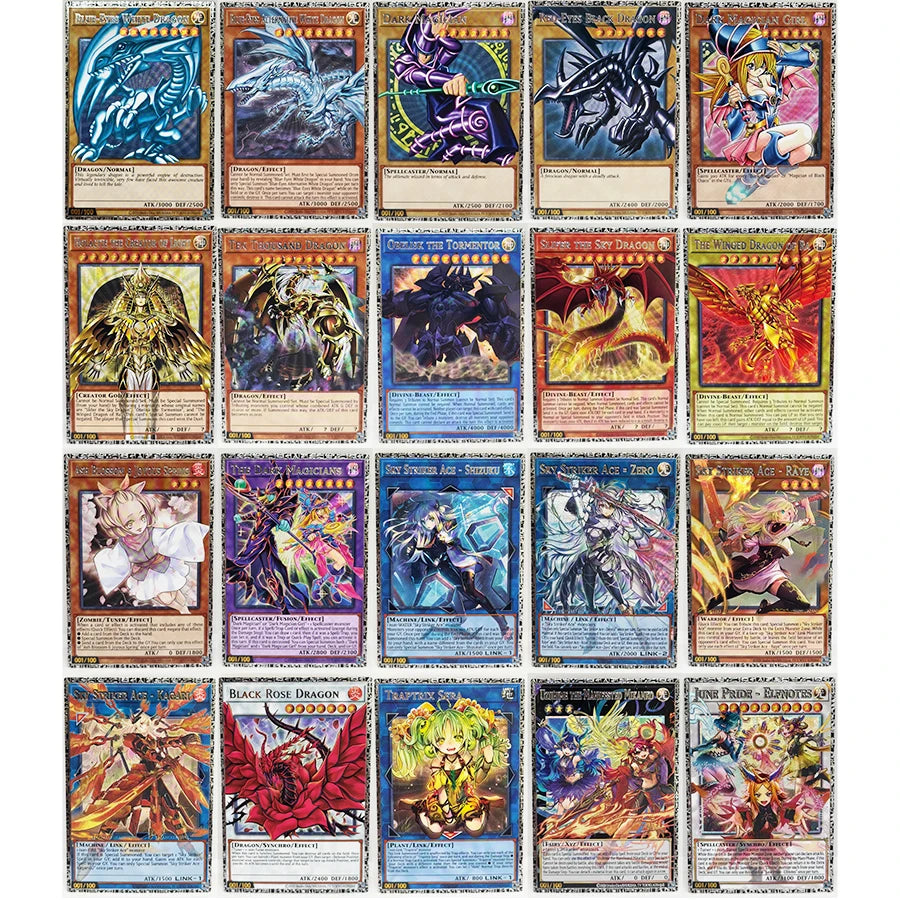 Yu-Gi-Oh Blue-Eyes White Dragon Cards