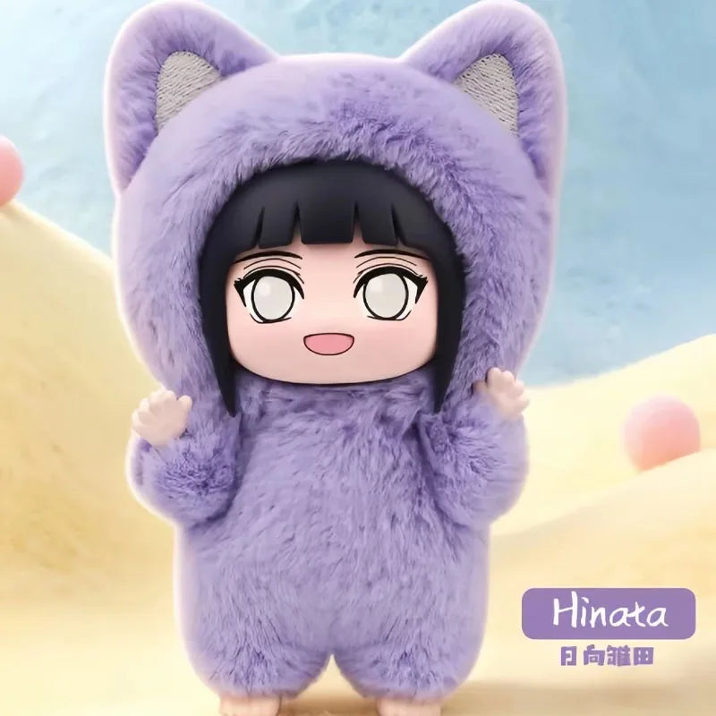 In Stock Genuine EAKI Naruto Shippuden KittenLand Vinyl Series Third Blind Box Plush Figurine Model Toys Collection Present