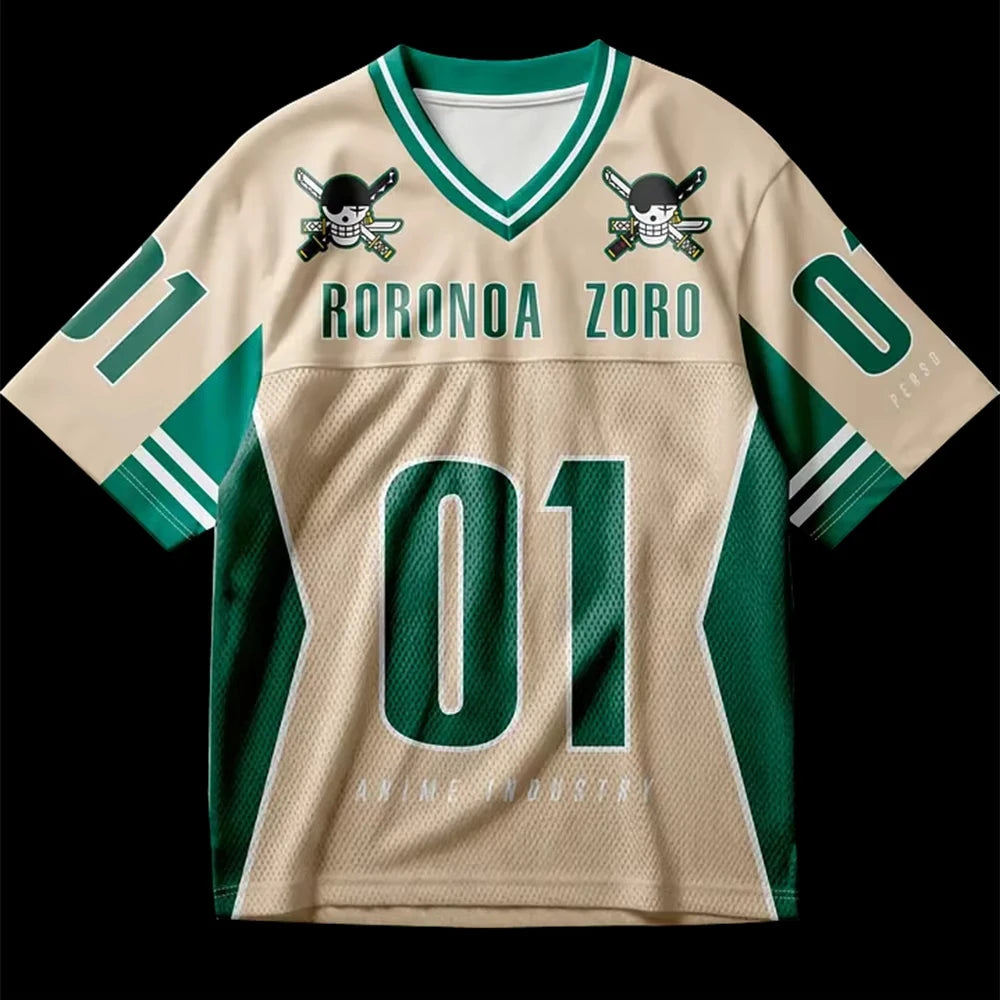 One Piece Zoro Oversized Jersey