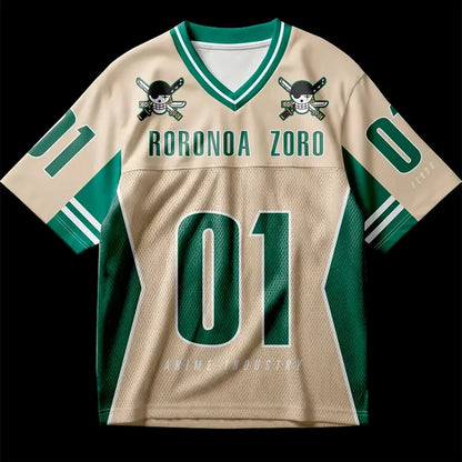 One Piece Zoro Oversized Jersey