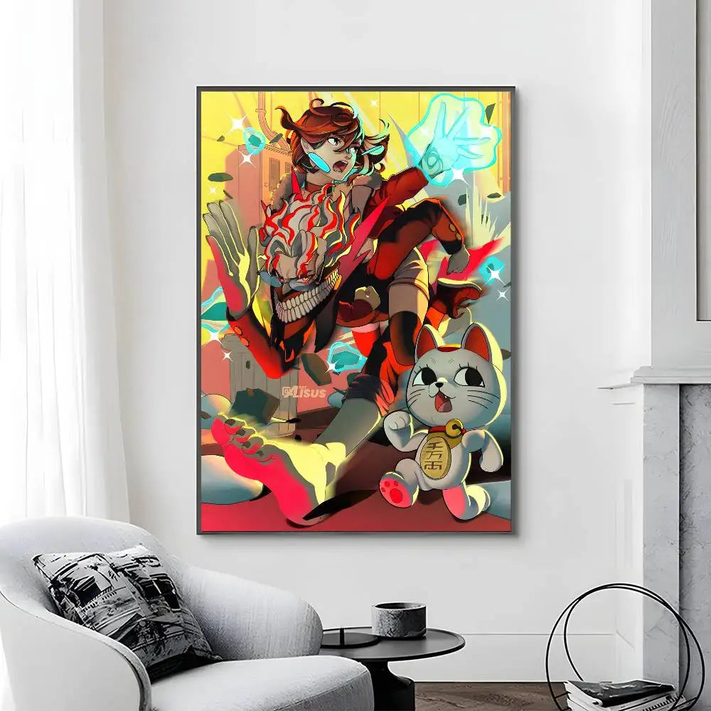 Dandadan Sixth Canvas Poster