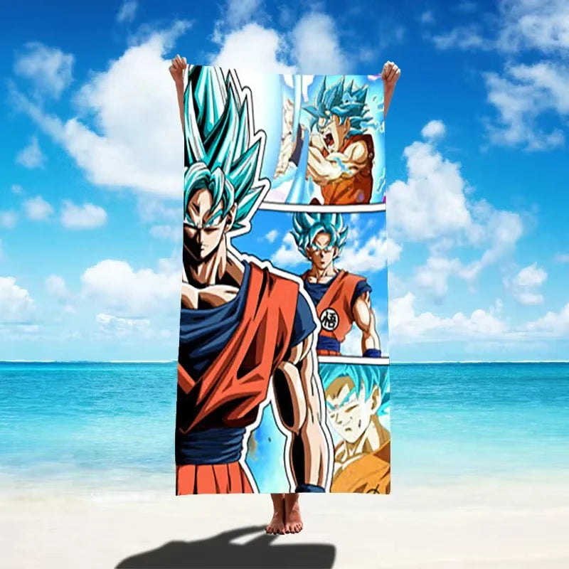 Dragon Ball Goku Beach Towel